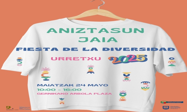Urretxu festejará la Diversidad el 25 de mayo