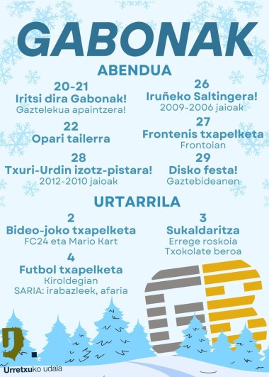 ¡A decorar Gazteleku!