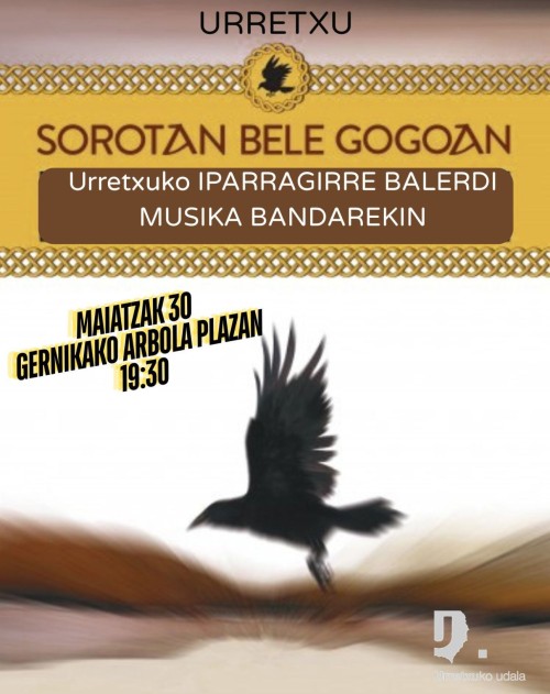  CONCIERTO ESPECIAL - SOROTAN BELE & URRETXUKO IPARRAGIRRE BALERDI MUSIKA BANDA