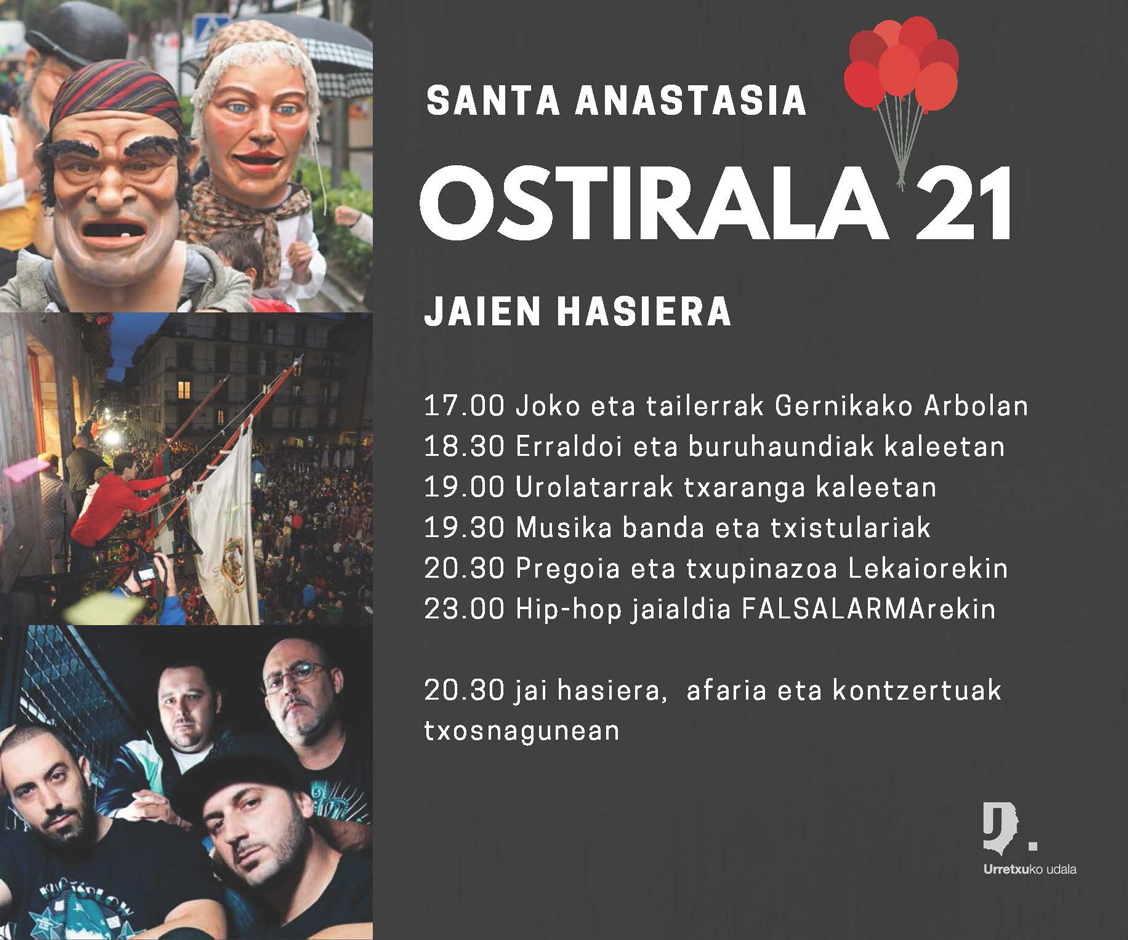 Ostirala 21: jaien hasiera