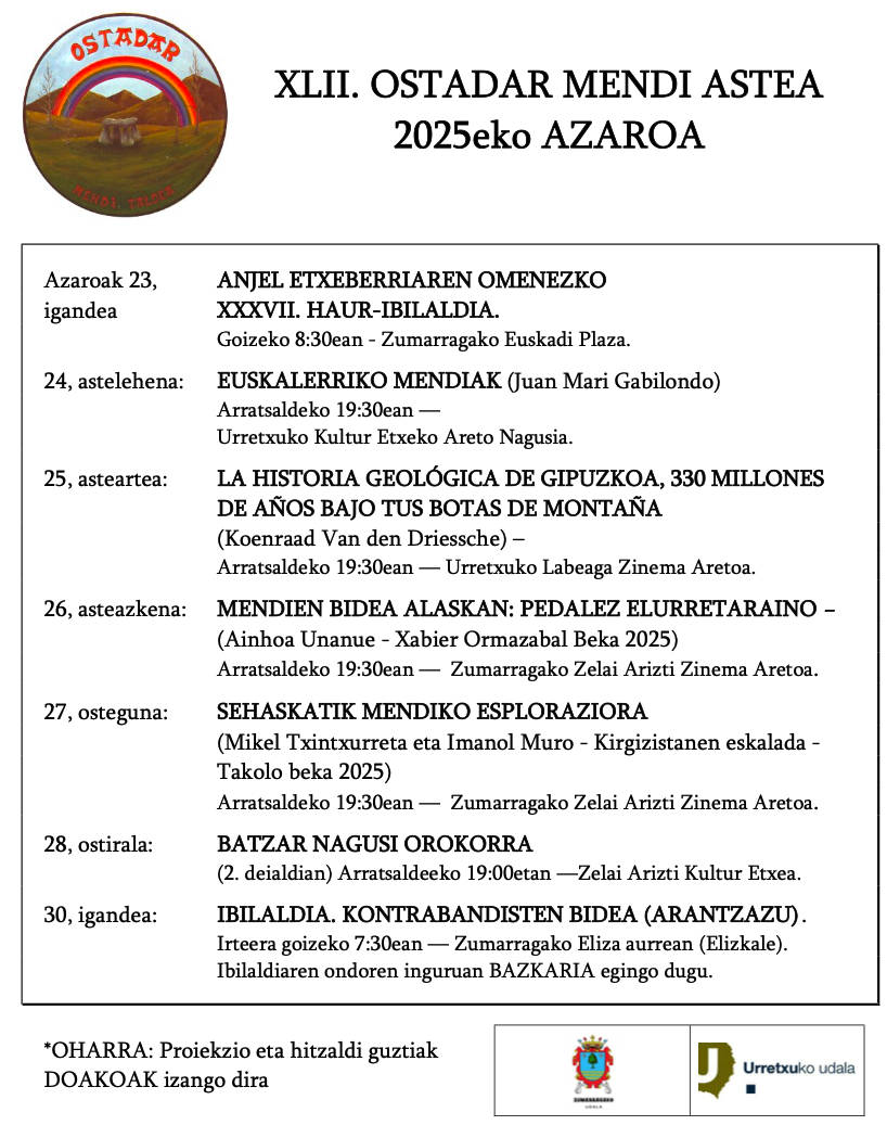 XLII. OSTADAR MENDI ASTEA