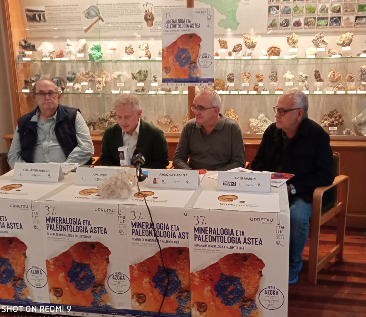 37. Urrelur Mineralogia eta Paleontologia astea  