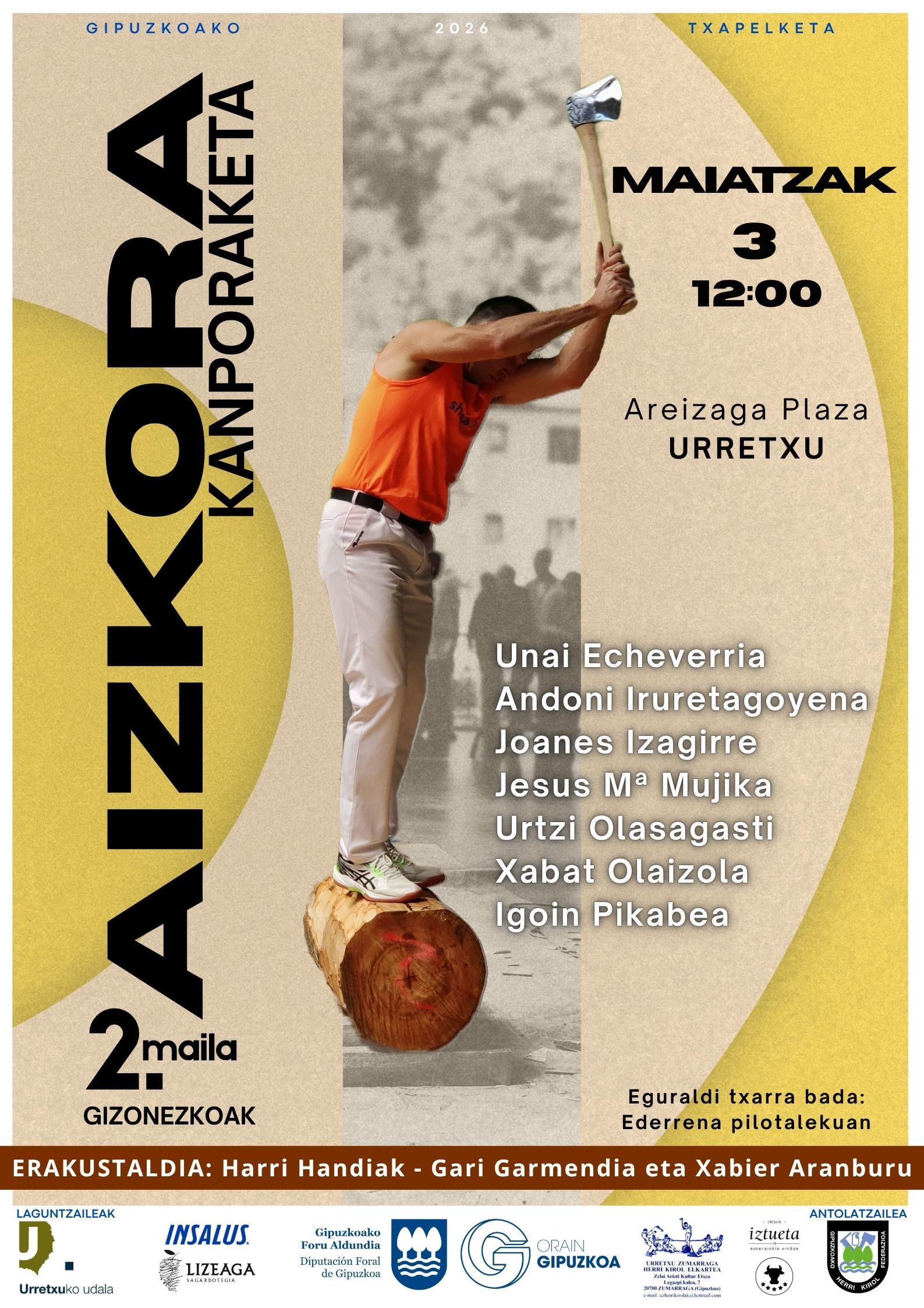 Aizkolariak Gipuzkoako Txapelketa