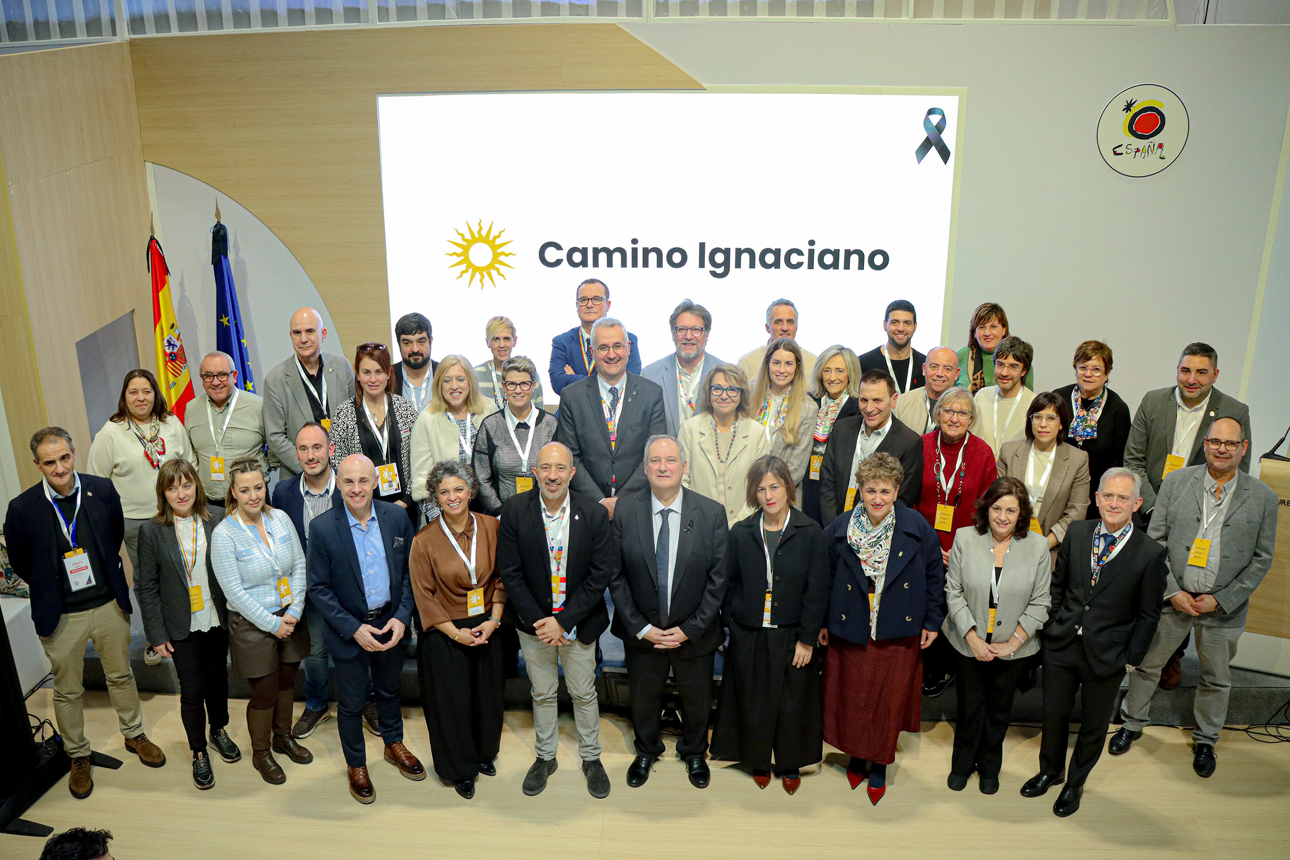 El Ayuntamiento de Urretxu participa en Fitur en la presentación del Camino Ignaciano como destino turístico de interior y de calidad