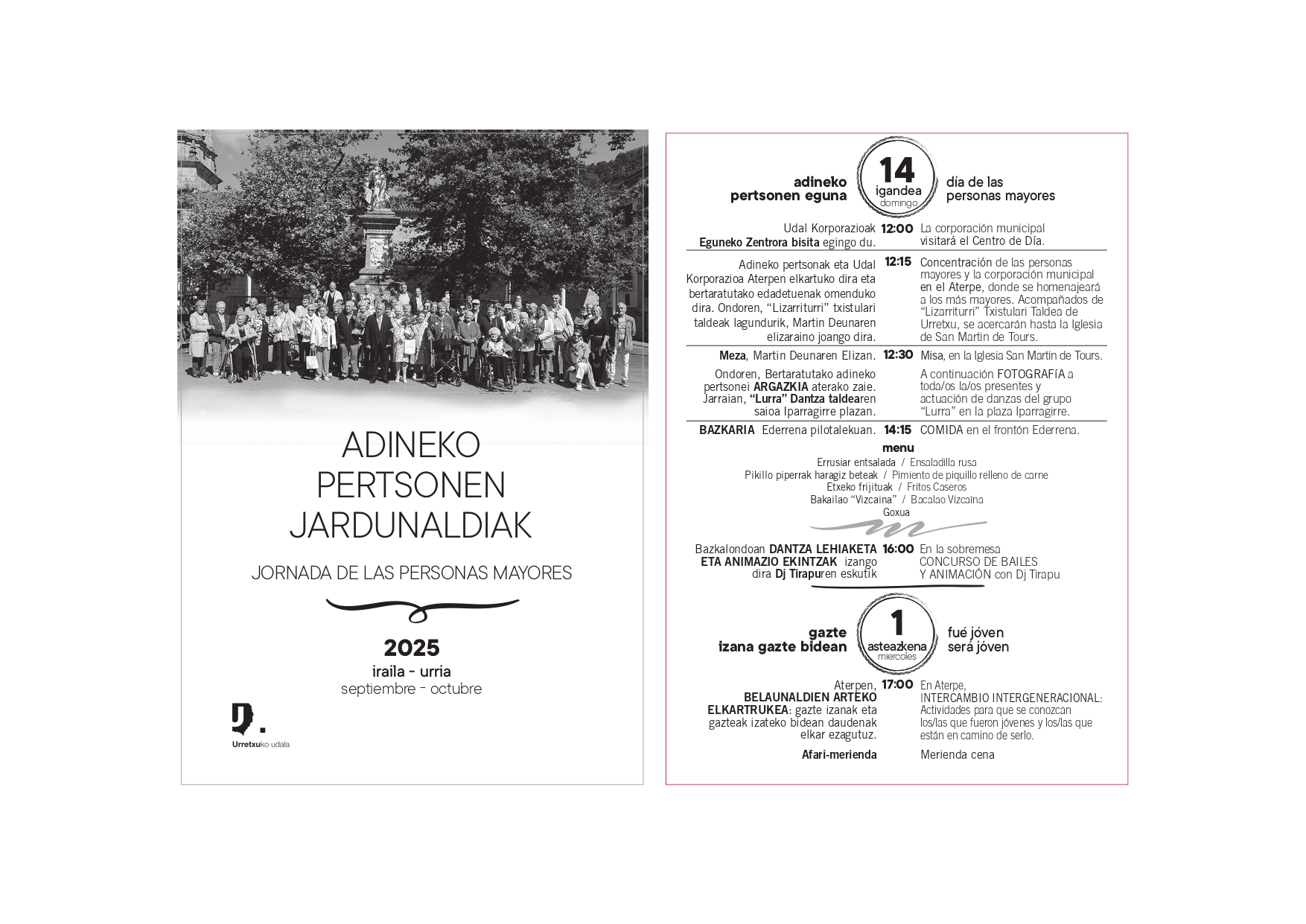 Dia de las personas mayores