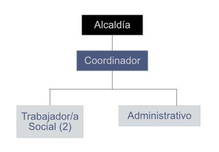organigrama área acción social