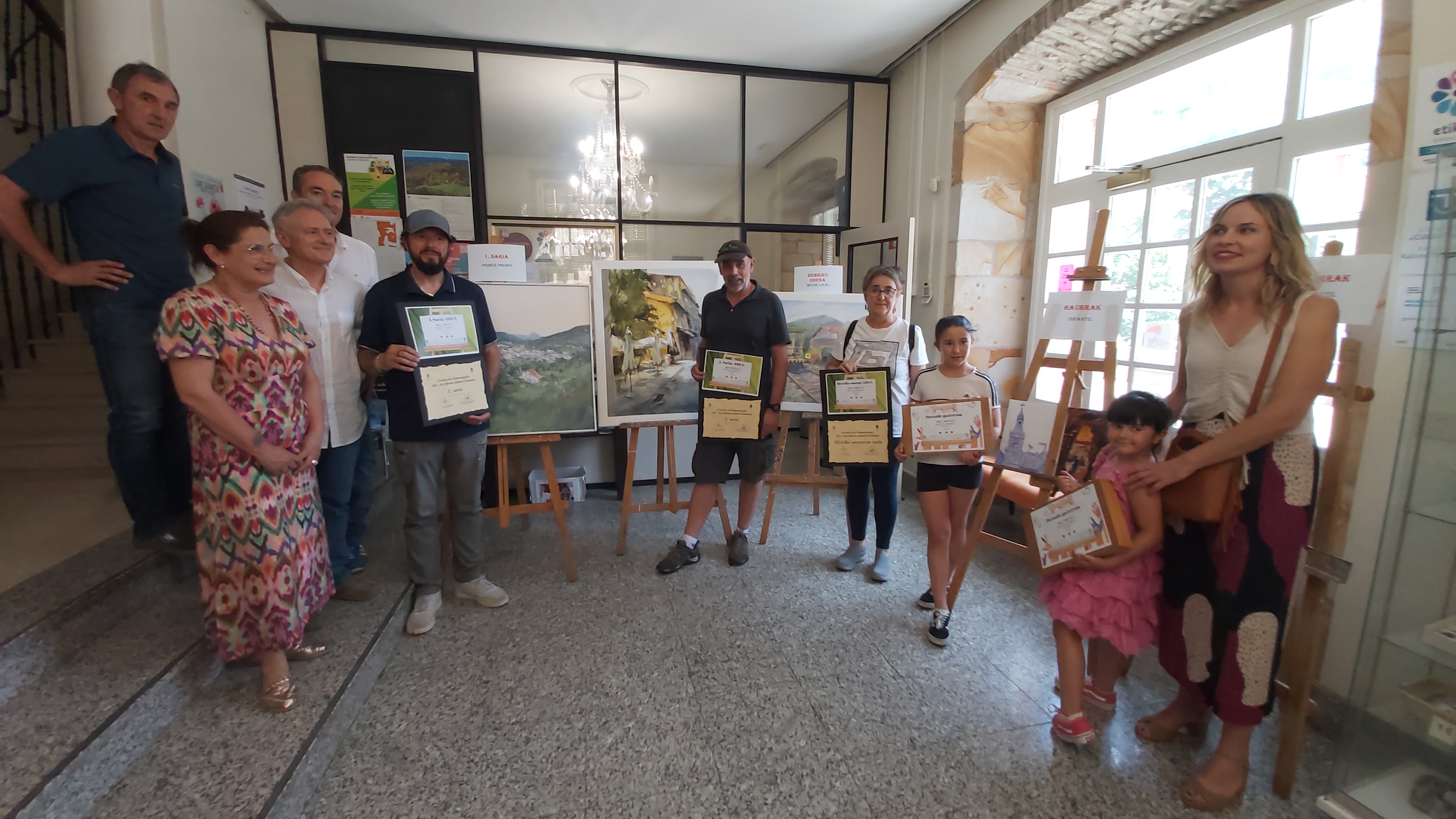 Entregados los premios del XIV concurso de pintura al aire libre