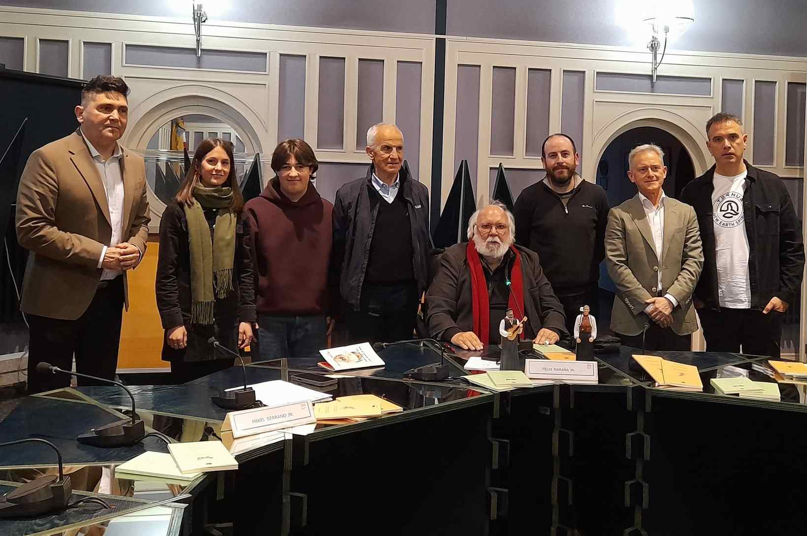  Entrega de los premios literarios Iparragirre Saria 