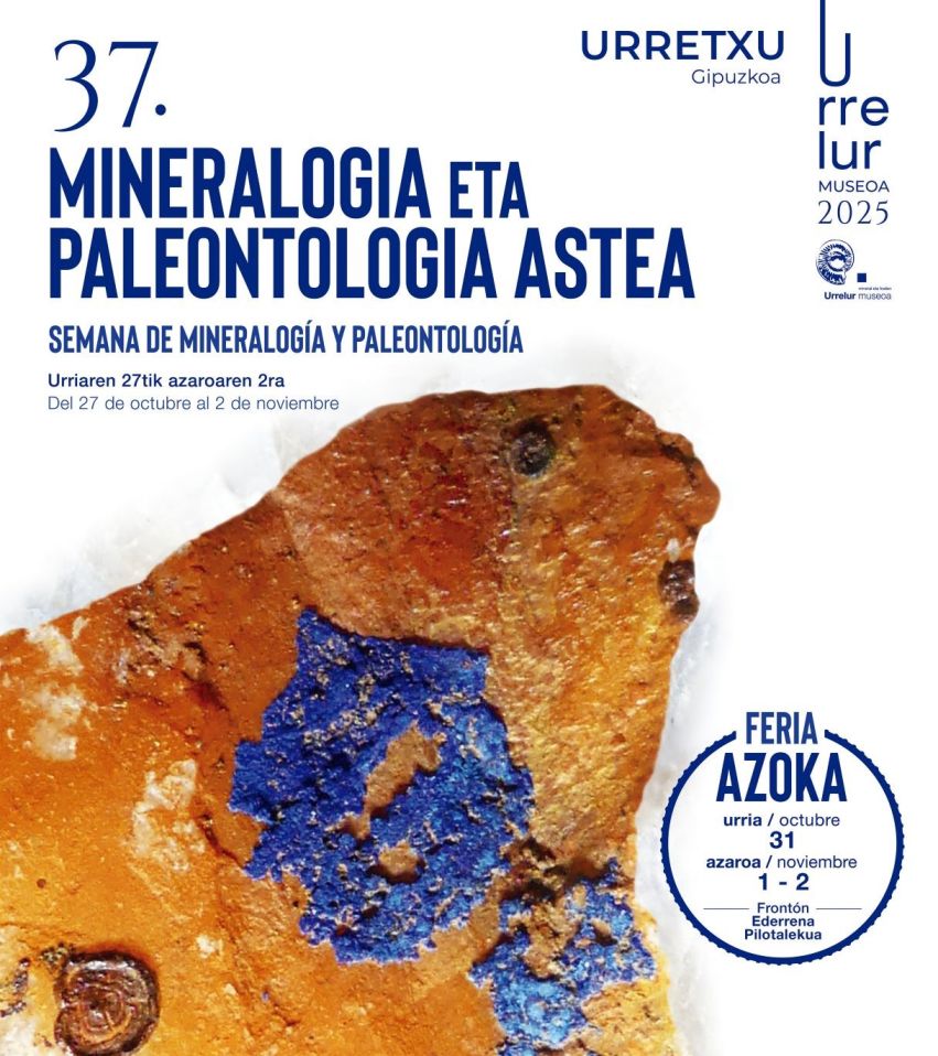 37. Urrelur Mineralogia eta Paleontologia astea  