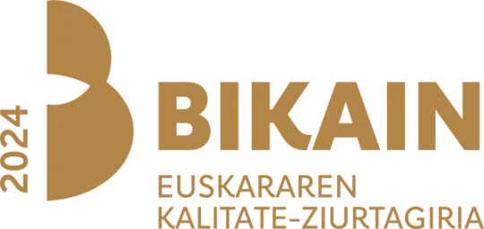 Urretxuko Udalaren Bikain urrezko ziurtagia