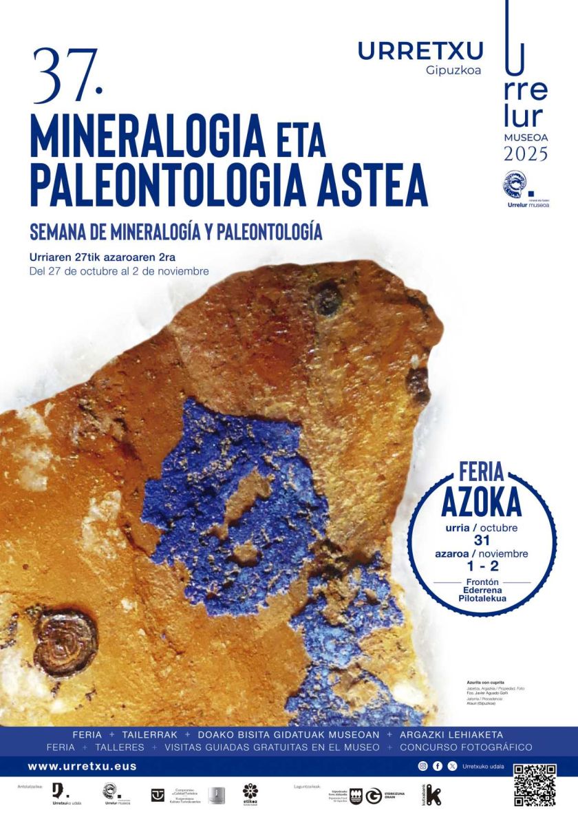 Urrelur mineralogia eta paleontologia astea
